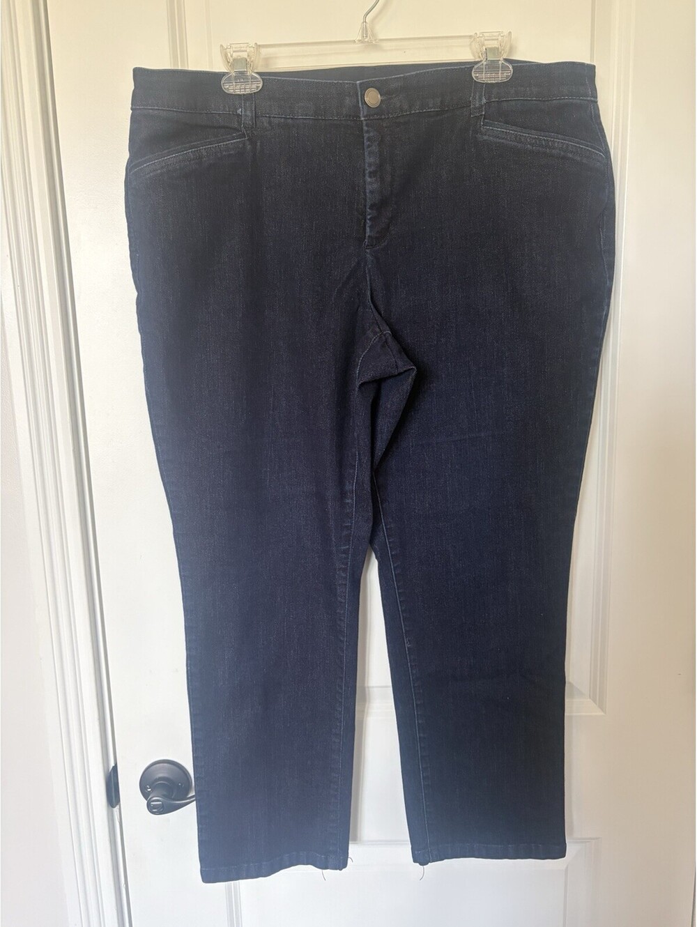 CJ Banks Womens Size 18 Signature Slimming Jeans Darkwash
